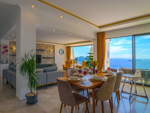  gece  -  Kasım
  | Kalkan Kördere'de Deniz Manzaralı 8 Kişilik Aile Villası: Çocuk Havuzlu ve Jakuzili